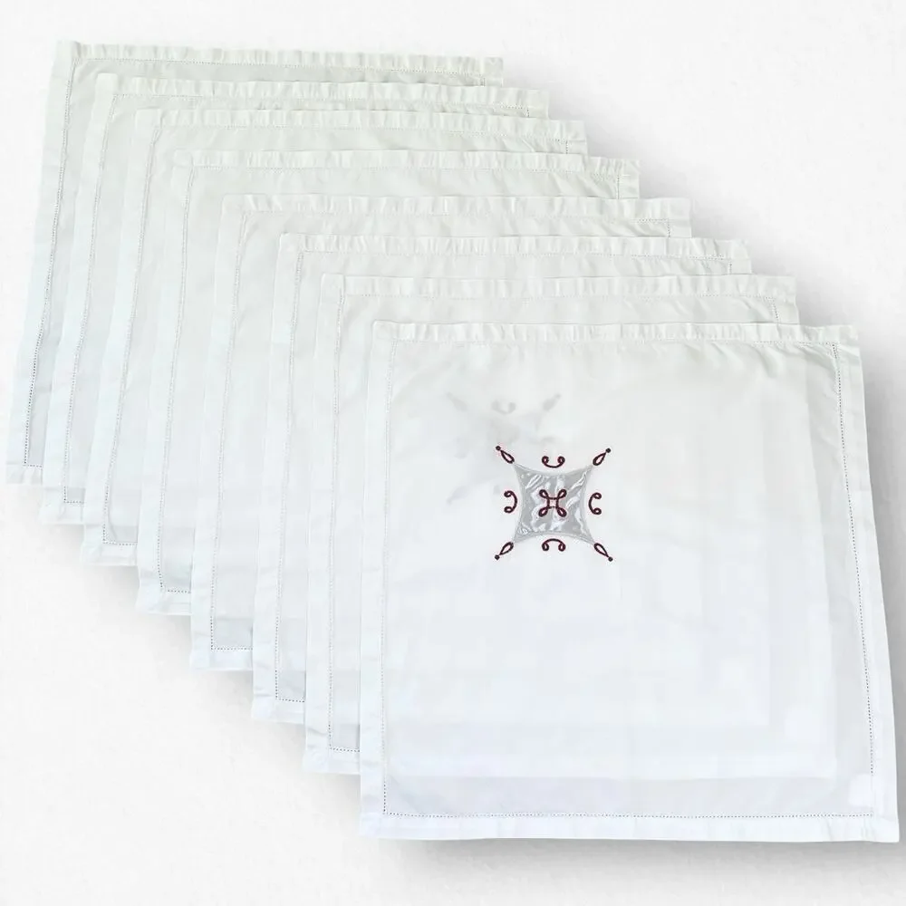 Gardeners Eden White Cotton Napkins 20